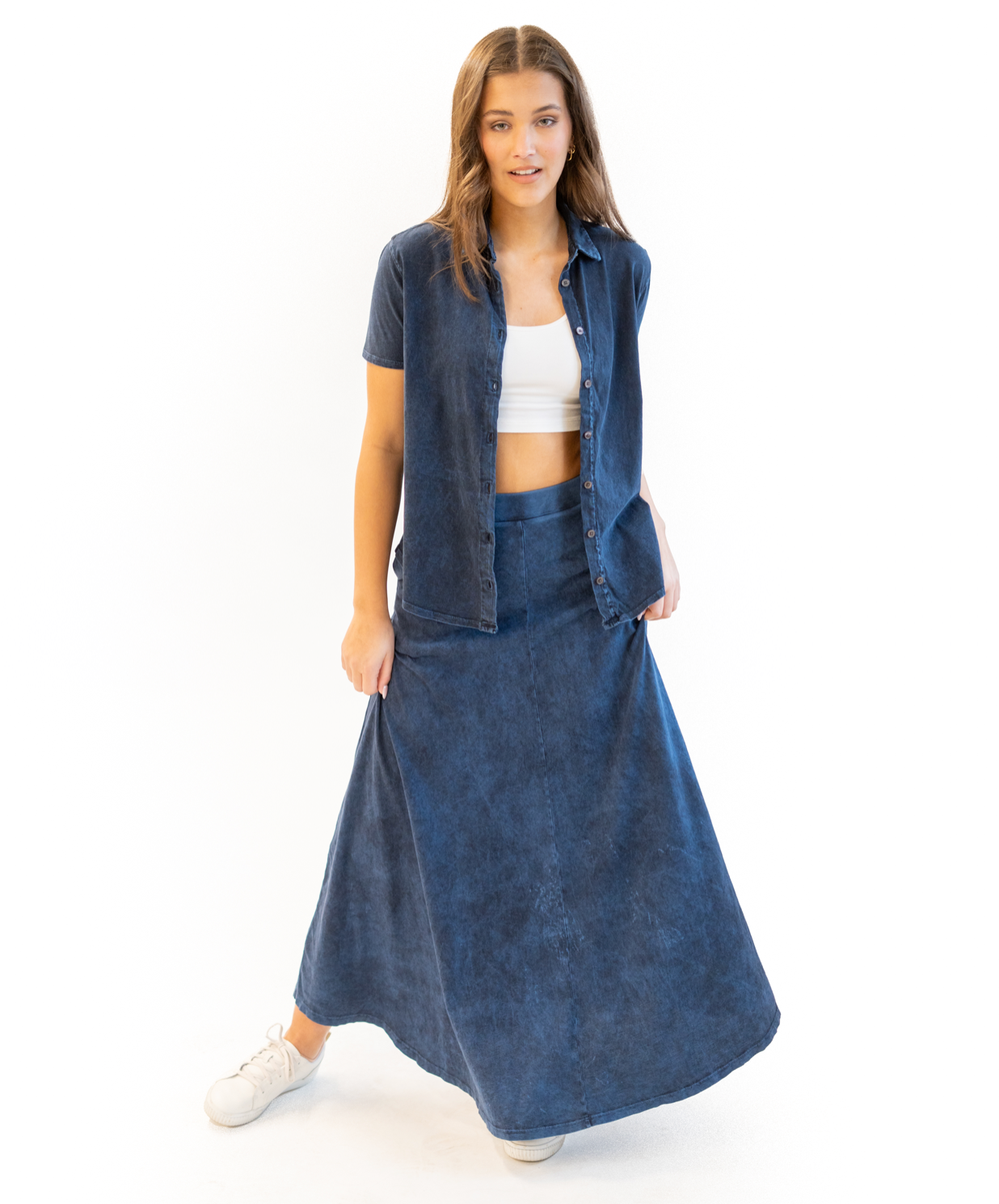 Maria Skirt Denim