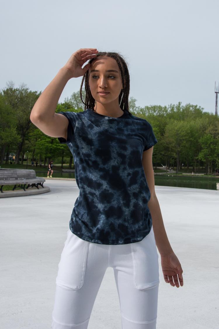 Short sleeve Crewneck t-shirt PM Tie Dye