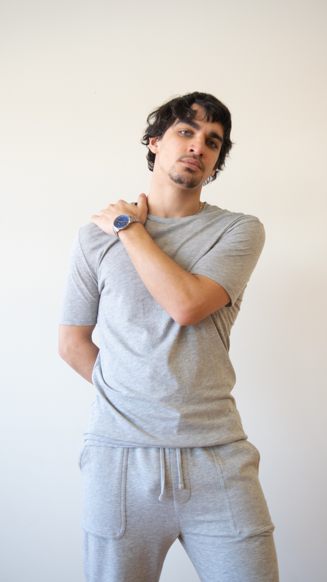 Men Short Sleeve Crewneck T-Shirt PM