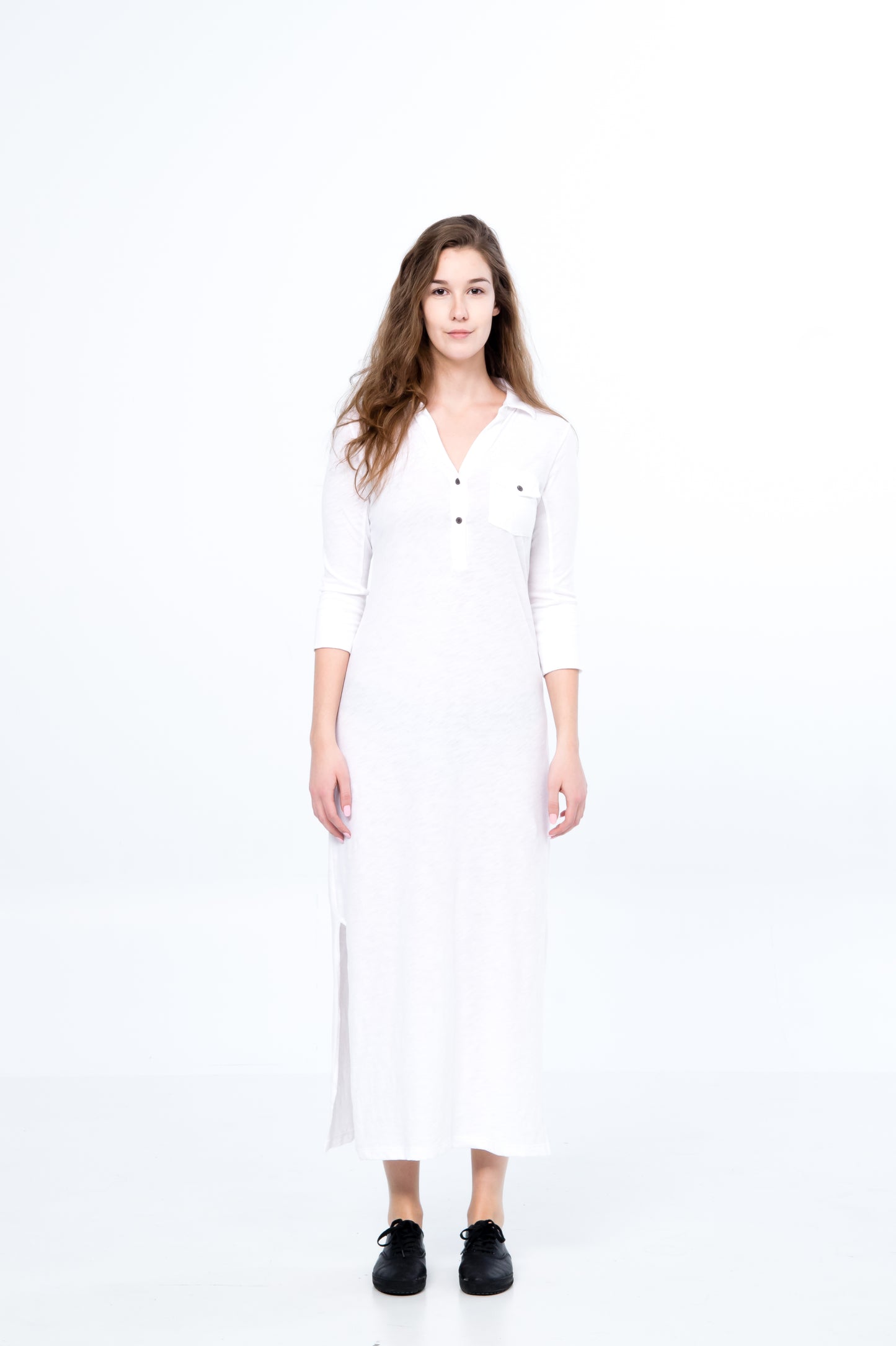 Shirt Dress Maxi-PSH