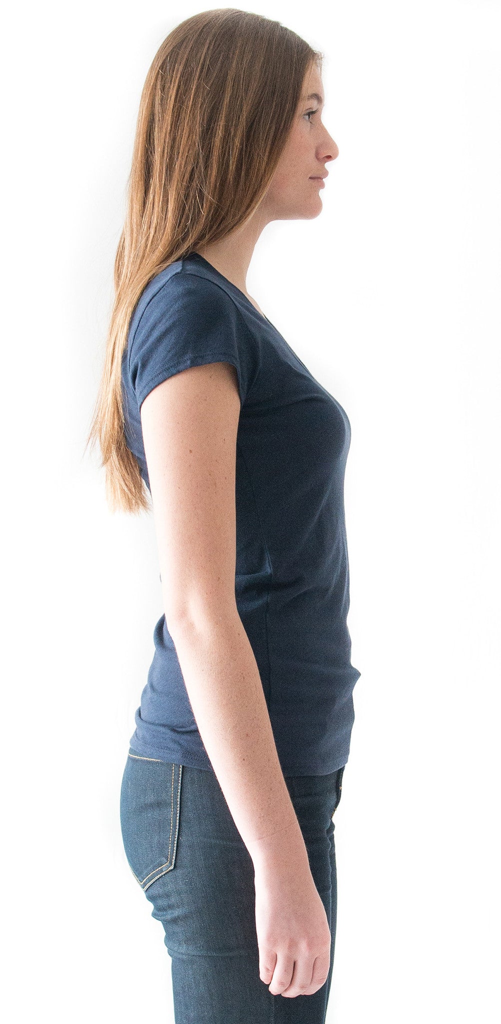 Short sleeve V / Col V - SBASE