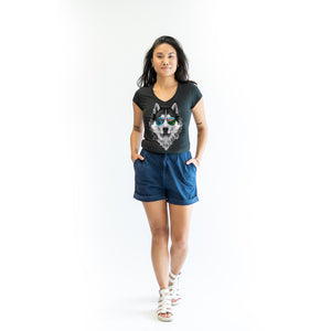 SSV04 Veck T-Shirt Animal PRINT