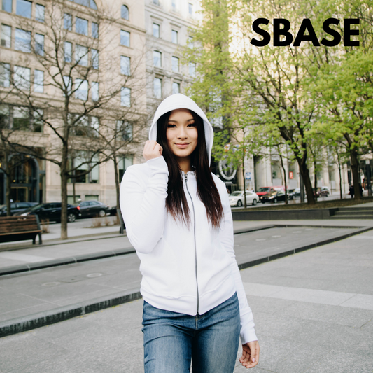 Vintage Fleece Zip Hoodie - SBASE