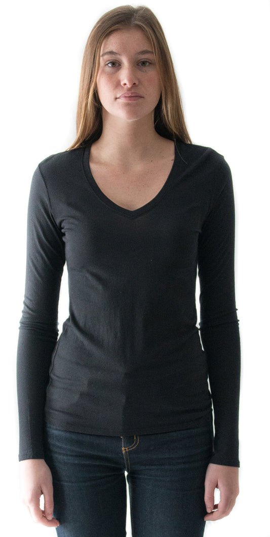 Long sleeve V / V Manches Longues - SBASE